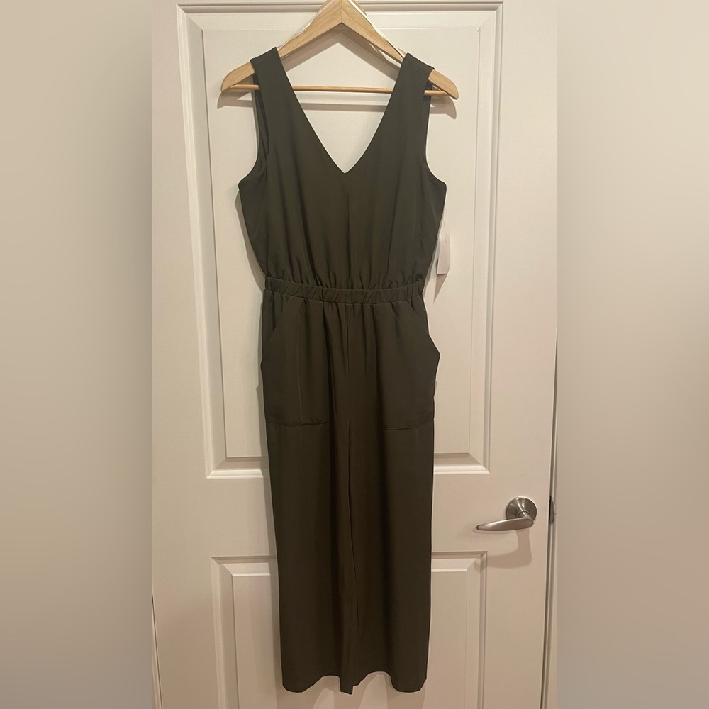 NWT Olive Green Jumpsuit Size XS